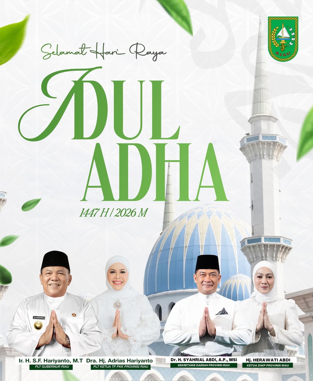 Iklan Idul Adha Pemprov Riau 2026